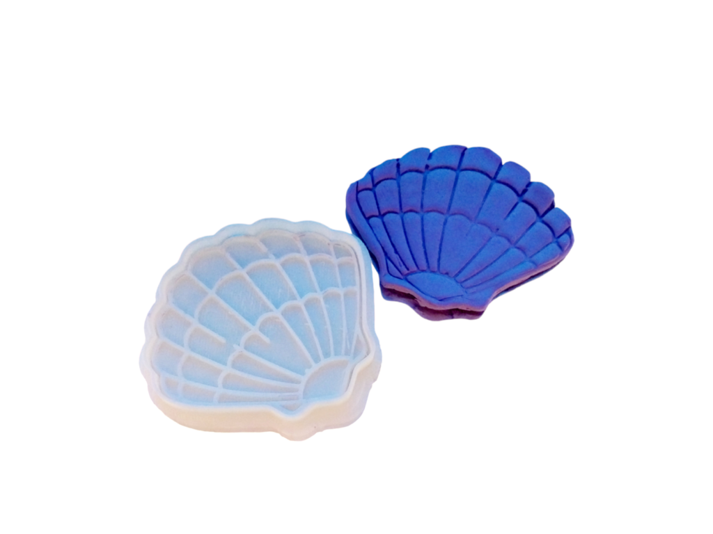 Sea shell cookie cutter&stamp