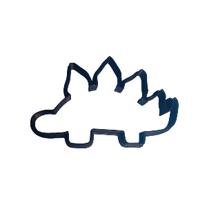 Dinosaur(Stegosaurus) cookie cutter