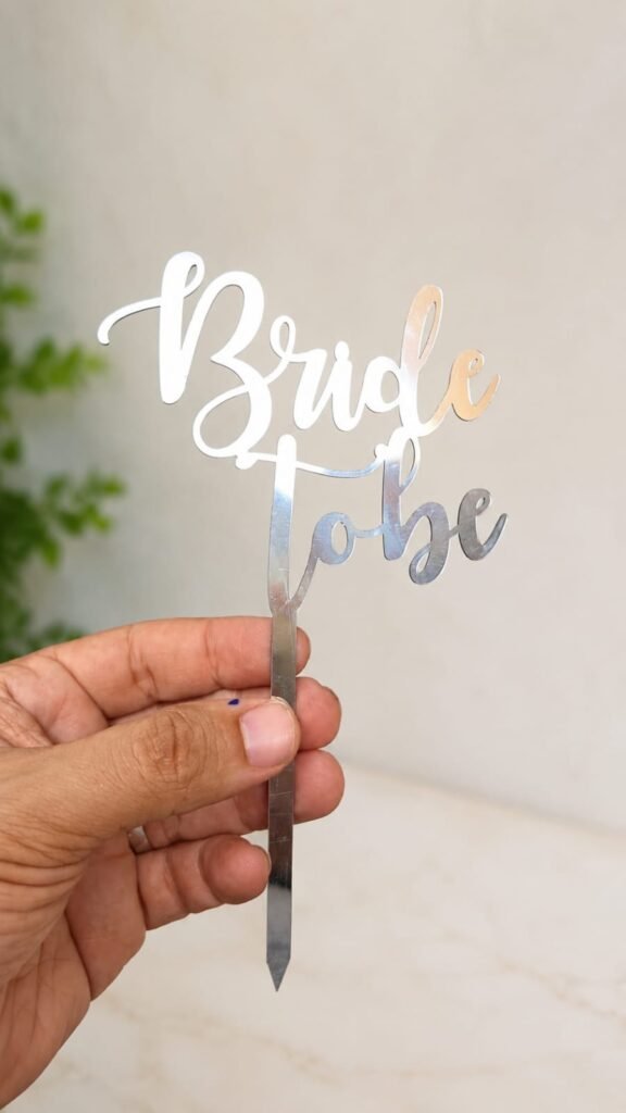 Bride to be topper
