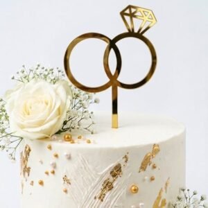 Ring cake topper